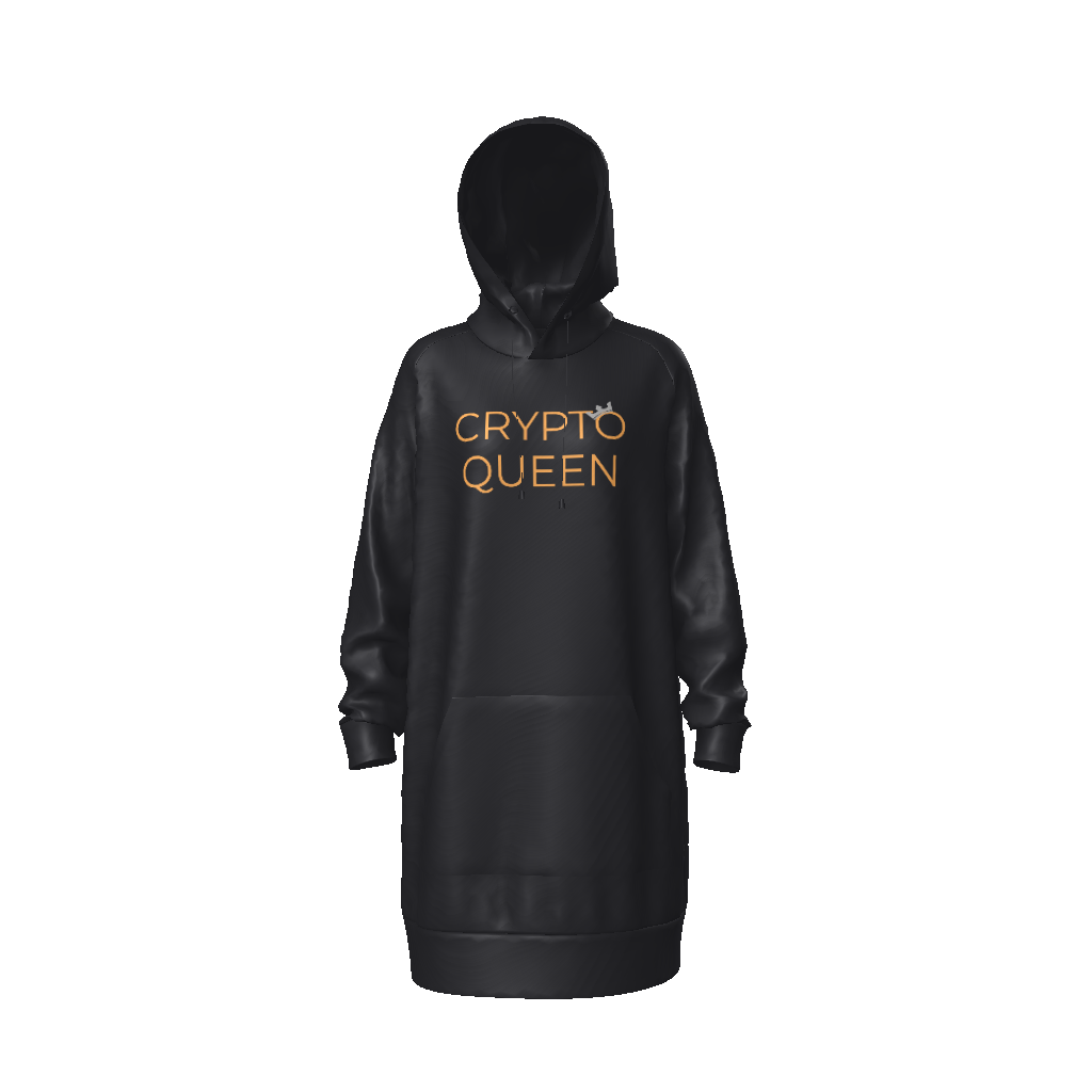 womenshoodie,hoodie,dress,cryptoqueen,MOQ1,Delivery days 5